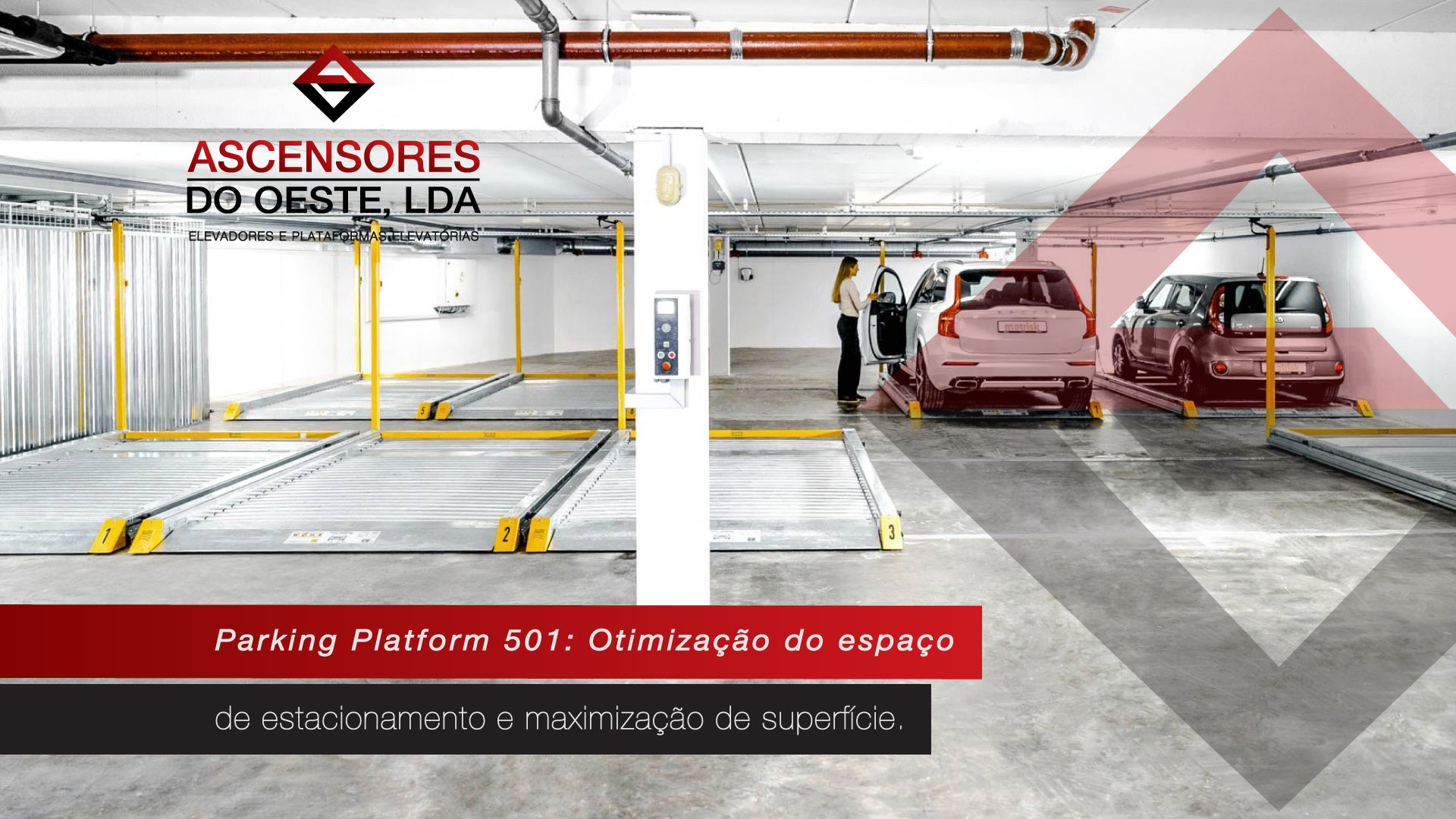 Parking Platform 501: Mais espaço de estacionamento - Ascensores do Oeste